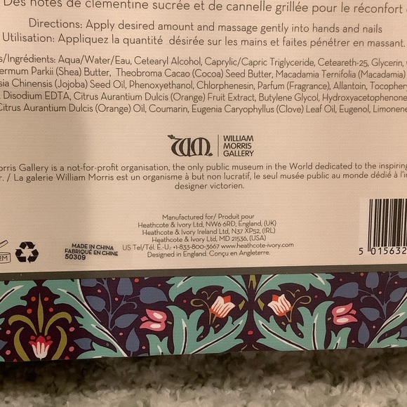 William Morris At Home Luxury Scented Hand Cream Set of 4 NWT 4x1.7oz Clementine - Picture 12 of 16